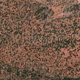 Satellite imagery of Gus Opal Diggings, AU