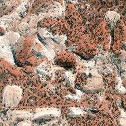 Satellite imagery of Gus Opal Diggings, AU