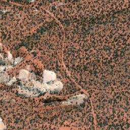 Satellite imagery of Gus Opal Diggings, AU