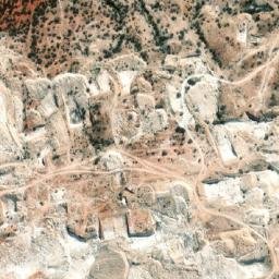 Satellite imagery of Mintabie Opal Fields, AU