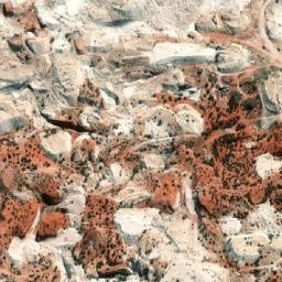 Satellite imagery of Mintabie Opal Fields, AU
