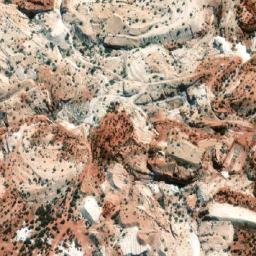 Satellite imagery of Mintabie Opal Fields, AU
