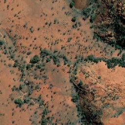 Satellite imagery of Mount Poondinna, AU