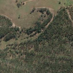 Satellite imagery of Mount Hallen, AU