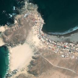Satellite imagery of Punta Copiapó, CL