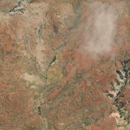 Satellite imagery of Three Sisters, AU