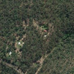 Satellite imagery of Mount Hallen, AU