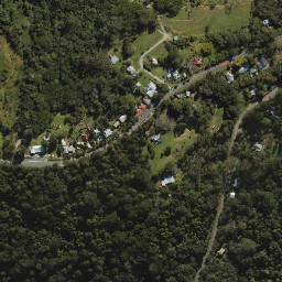 Satellite imagery of Mount Glorious, AU