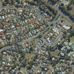 Satellite imagery of Eatons Hill, AU