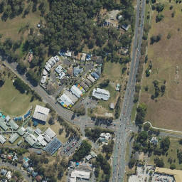 Satellite imagery of Eatons Hill, AU