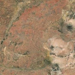 Satellite imagery of Three Sisters, AU