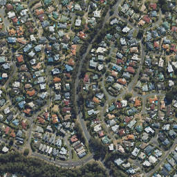 Satellite imagery of Eatons Hill, AU
