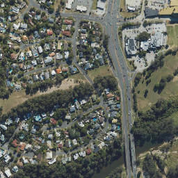 Satellite imagery of Eatons Hill, AU