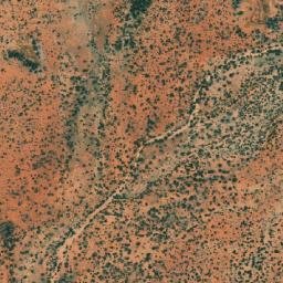 Satellite imagery of Poodada Rocks, AU
