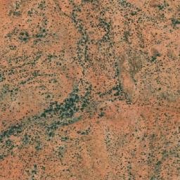 Satellite imagery of Poodada Rocks, AU