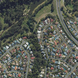 Satellite imagery of Eatons Hill, AU