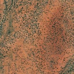 Satellite imagery of Poodada Rocks, AU