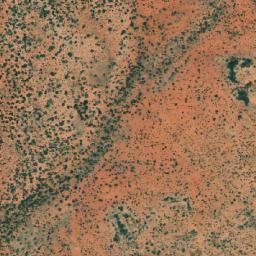Satellite imagery of Poodada Rocks, AU