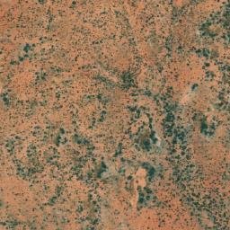 Satellite imagery of Poodada Rocks, AU
