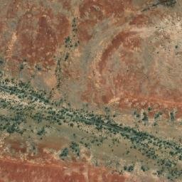 Satellite imagery of Mount Tidnabakina, AU