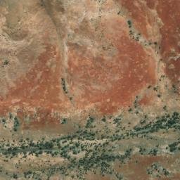 Satellite imagery of Mount Tidnabakina, AU