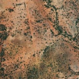 Satellite imagery of McFarlanes Find Mine, AU