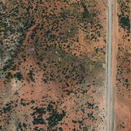 Satellite imagery of McFarlanes Find Mine, AU
