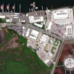 Satellite imagery of Clara Rock, AU