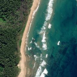 Satellite imagery of Gobey’s Point, ZA