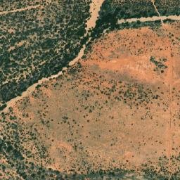 Satellite imagery of Mount Wittenoom, AU