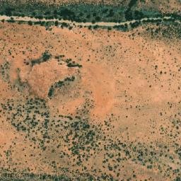 Satellite imagery of Mount Wittenoom, AU