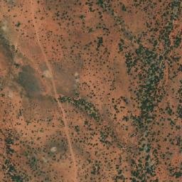 Satellite imagery of Freemans Find Mine, AU