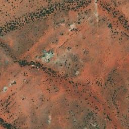 Satellite imagery of Croesus Mine, AU