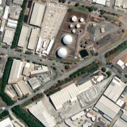 Satellite imagery of Pinkenba Wireless Mast (historical), AU