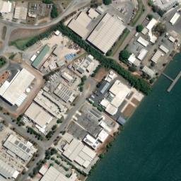 Satellite imagery of Pinkenba Wireless Mast (historical), AU