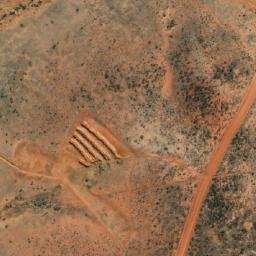 Satellite imagery of Meebree Hill, AU