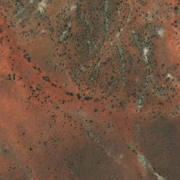 Satellite imagery of Croesus Mine, AU