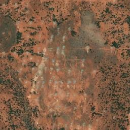 Satellite imagery of Freemans Find Mine, AU