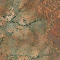 Satellite imagery of Mount Aggie, AU