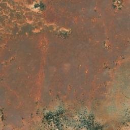 Satellite imagery of Mount Aggie, AU