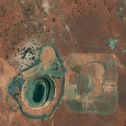 Satellite imagery of Rubicon Mine, AU