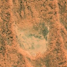 Satellite imagery of Milkerinna Hill, AU