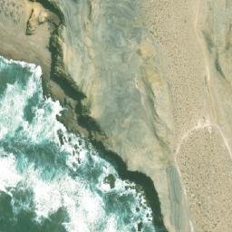 Satellite imagery of Bogenfels Arch, NA