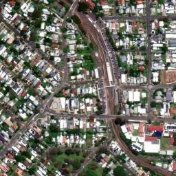 Satellite imagery of upper lead to harbour, AU