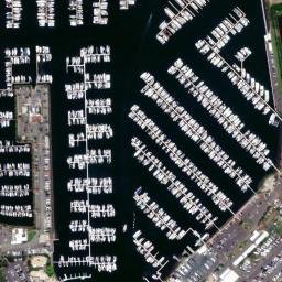 Satellite imagery of upper lead to harbour, AU
