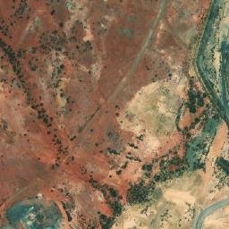 Satellite imagery of Great Fingall Mine, AU