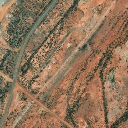 Satellite imagery of Great Fingall Mine, AU