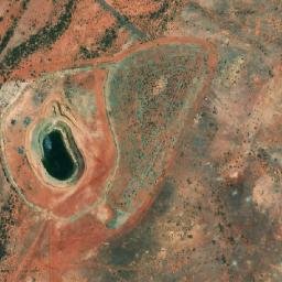 Satellite imagery of Creme D’Or Mine, AU