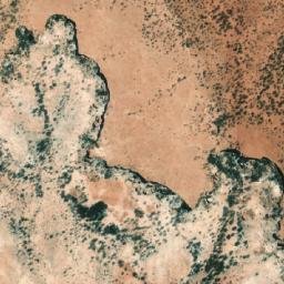 Satellite imagery of Garden Granites, AU