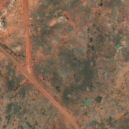 Satellite imagery of Creme D’Or Mine, AU